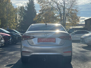 2018 Hyundai Solaris II, серебристый, 1249000 рублей, вид 5