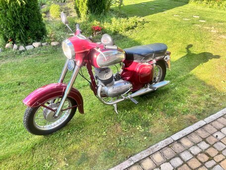 1974 Jawa 350/360, красный, 150000 рублей, вид 1