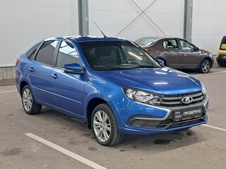 2022 Lada (ВАЗ) Granta I Рестайлинг, синий, 665000 рублей, вид 3