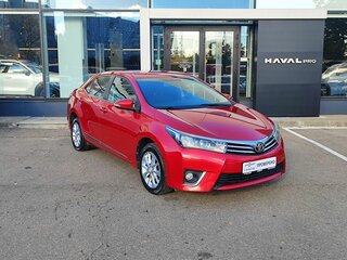 2014 Toyota Corolla XI (E160, E170, E180), красный, 1279000 рублей, вид 3
