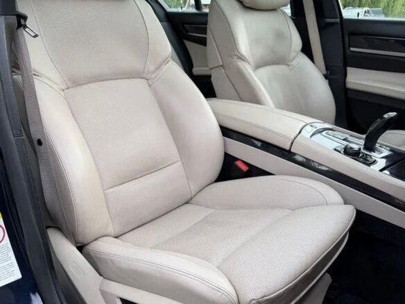 2008 BMW 7 серии 750i V (F01/F02/F04), синий - вид 8