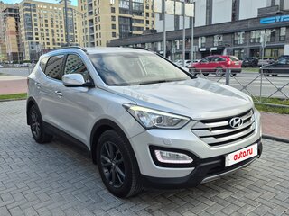 2013 Hyundai Santa Fe III, серый, 2350000 рублей, вид 4