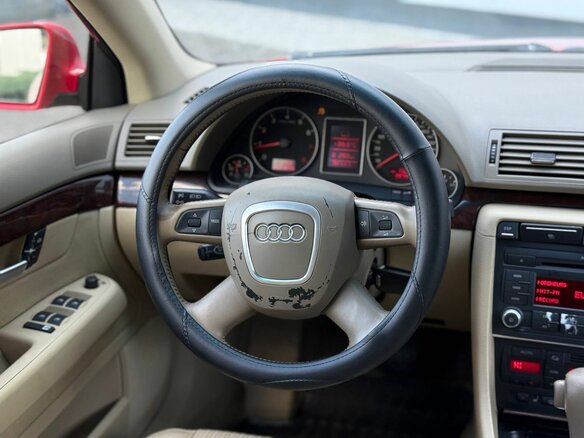 2007 Audi A4 III (B7), красный, 607000 рублей - вид 13