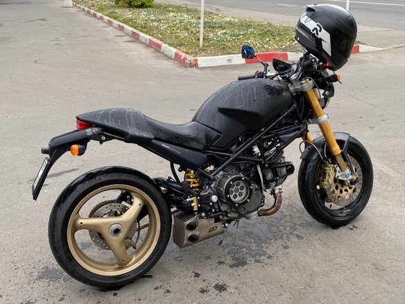 1999 Ducati Monster 600, чёрный, 300000 рублей