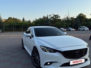 2015 Mazda 6 III (GJ) Рестайлинг, белый, 2150000 рублей, вид 3