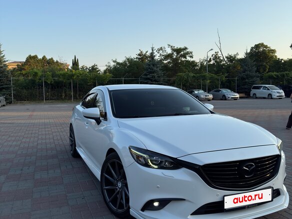 2015 Mazda 6 III (GJ) Рестайлинг, белый, 2150000 рублей - вид 2
