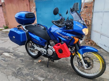 2001 Honda XL650V Transalp, синий, 450000 рублей, вид 1