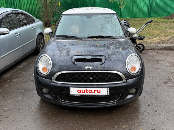 2008 Mini Hatch Cooper S II (R56), чёрный - вид 3