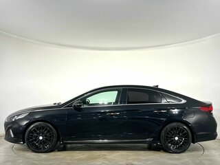 2019 Hyundai Sonata VII (LF) Рестайлинг, чёрный, 1350000 рублей, вид 2