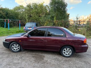 2008 Kia Spectra I Рестайлинг 2, красный, 260000 рублей, вид 5