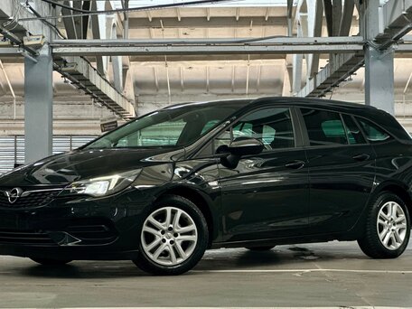 2021 Opel Astra K Рестайлинг, чёрный, 1300000 рублей, вид 2