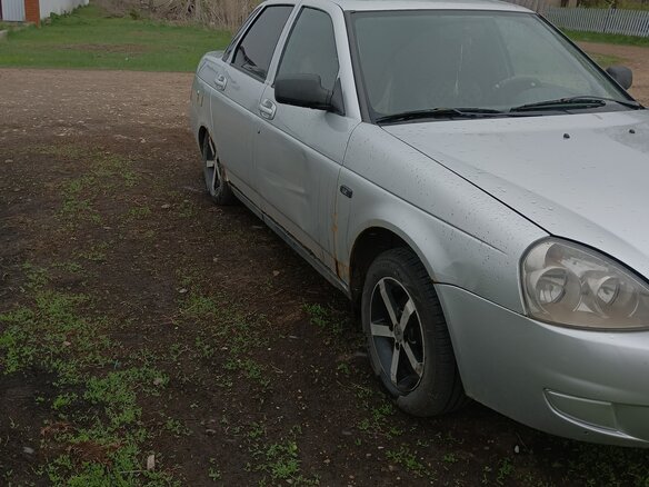 2011 Lada (ВАЗ) Priora I, серебристый, 150000 рублей - вид 10
