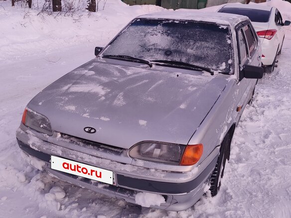 2004 Lada (ВАЗ) 2115, серебристый, 90000 рублей - вид 2