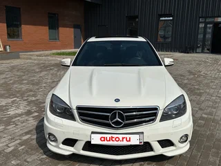 2008 Mercedes-Benz C-Класс AMG 63 AMG III (W204), белый, 2950000 рублей, вид 2