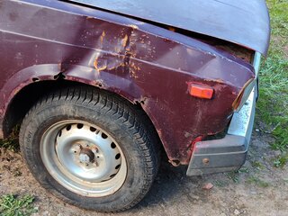 2005 Lada (ВАЗ) 2105, пурпурный, 38000 рублей, вид 1