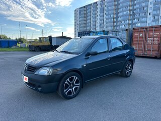 2009 Renault Logan I, серый, 385000 рублей, вид 1