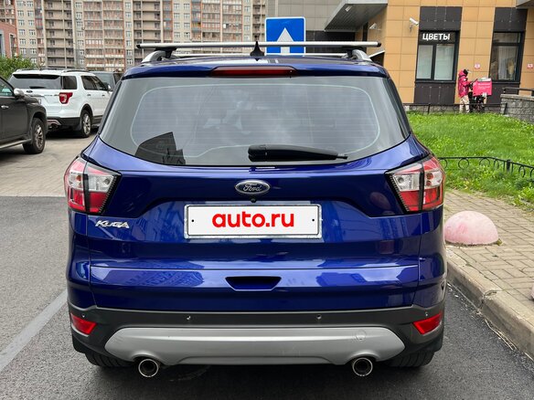 2018 Ford Kuga II Рестайлинг, синий - вид 6