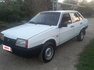 1999 Lada (ВАЗ) 21099, белый, 125000 рублей, вид 1