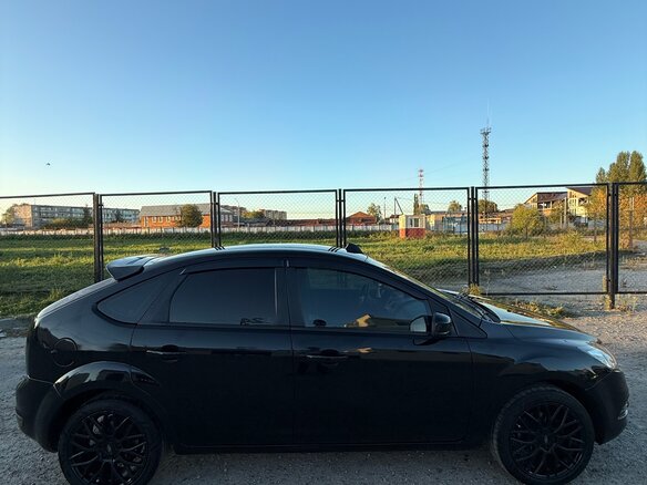 2009 Ford Focus II Рестайлинг, чёрный - вид 6