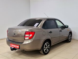 2017 Lada (ВАЗ) Granta I, коричневый, 340000 рублей, вид 4