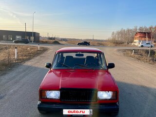 2006 Lada (ВАЗ) 2107, красный, 100000 рублей, вид 1