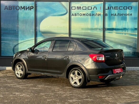2019 Renault Logan Stepway II Рестайлинг, чёрный - вид 6