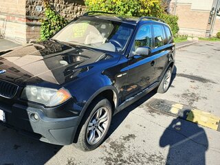 2004 BMW X3 25i I (E83), чёрный, 930000 рублей, вид 3