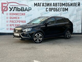 2020 Lada (ВАЗ) Vesta SW I, чёрный, 1058000 рублей, вид 3