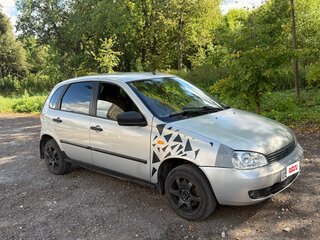2008 Lada (ВАЗ) Kalina I, серебристый, 180000 рублей, вид 3