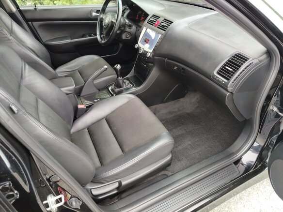 2007 Honda Accord Type-S Type S VII Рестайлинг, чёрный, 1350000 рублей - вид 32