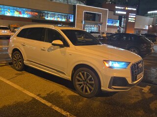 2020 Audi Q7 55 TFSI II (4M) Рестайлинг, белый, 5150000 рублей, вид 2