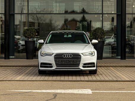 2018 Audi A6 IV (C7) Рестайлинг, белый, 1795000 рублей, вид 2