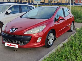 2008 Peugeot 308 I, красный, 450000 рублей, вид 1