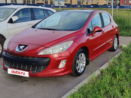 2008 Peugeot 308 I, красный, 450000 рублей, вид 1