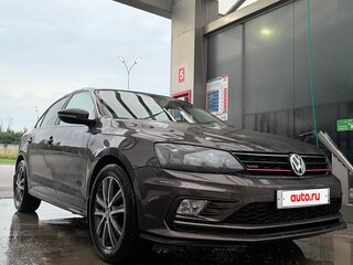 2015 Volkswagen Jetta VI Рестайлинг, коричневый, 1100000 рублей, вид 3