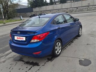 2011 Hyundai Solaris I, синий, 610000 рублей, вид 5