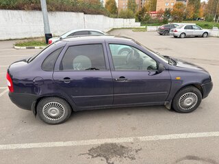2007 Lada (ВАЗ) Kalina I, фиолетовый, 170000 рублей, вид 2