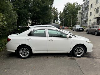 2008 Toyota Corolla X (E140, E150), белый, 750000 рублей, вид 3