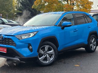 2021 Toyota RAV4 V (XA50), синий, 3639000 рублей, вид 2