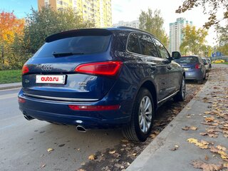 2016 Audi Q5 I (8R) Рестайлинг, синий, 1995000 рублей, вид 4