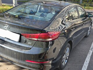 2017 Hyundai Elantra VI (AD), чёрный, 1515000 рублей, вид 1