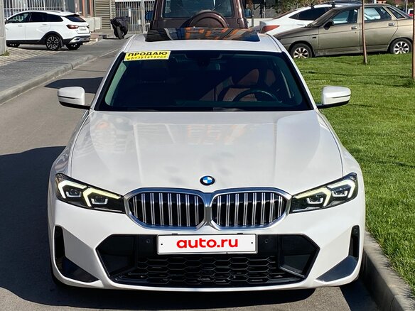 2022 BMW 3 серии Long 320Li VII (G2x) Рестайлинг, белый, 3350000 рублей - вид 1