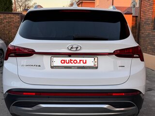 2021 Hyundai Santa Fe IV Рестайлинг, белый, 3300000 рублей, вид 4