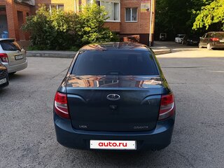 2014 Lada (ВАЗ) Granta I, серый, 330000 рублей, вид 4