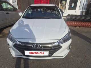 2019 Hyundai Elantra VI (AD) Рестайлинг, белый, 2130000 рублей, вид 1
