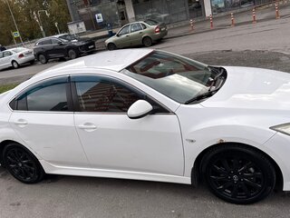 2011 Mazda 6 II (GH) Рестайлинг, белый, 890000 рублей, вид 4