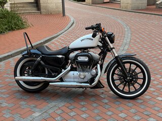 2007 Harley-Davidson Sportster 883, белый, 780000 рублей, вид 2