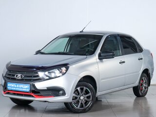 2021 Lada (ВАЗ) Granta I Рестайлинг, серый, 629000 рублей, вид 3