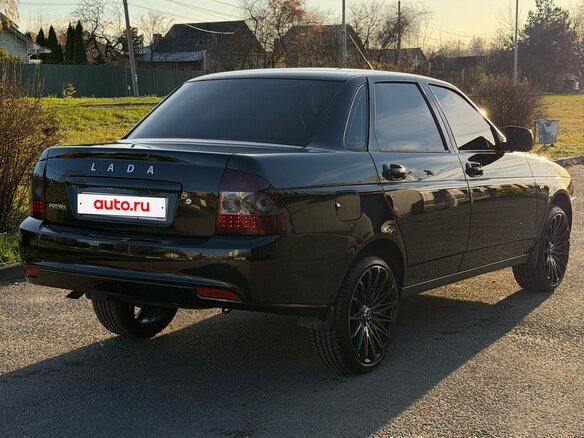 2018 Lada (ВАЗ) Priora I Рестайлинг, чёрный, 899000 рублей - вид 5