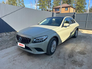 2018 Mercedes-Benz C-Класс 180 IV (W205) Рестайлинг, зелёный, 2950000 рублей, вид 1